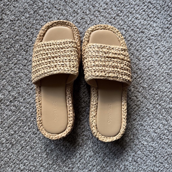 Open Edit Gisella Platform Slide Sandal - Picture 2 of 4